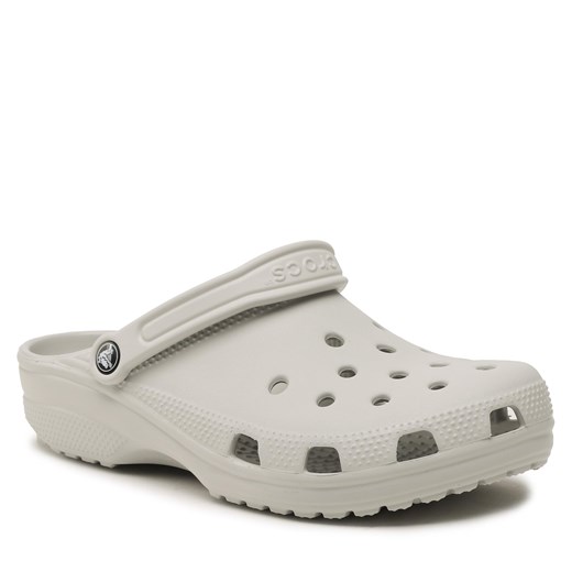 Klapki Crocs Classic 10001 Szary Crocs 46/47 wyprzedaż eobuwie.pl