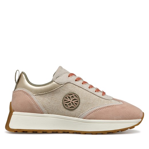 Sneakersy Geox D Amabel D55MDA 02211 C5VH6 Beżowy Geox 35 eobuwie.pl