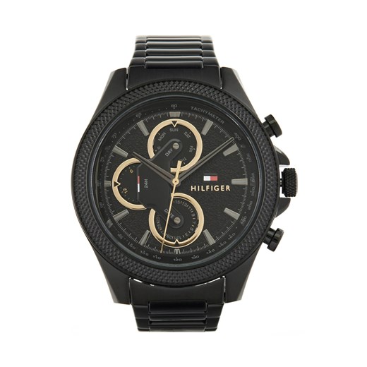 Zegarek Tommy Hilfiger 1792081 Czarny ze sklepu eobuwie.pl w kategorii Zegarki - zdjęcie 178054778