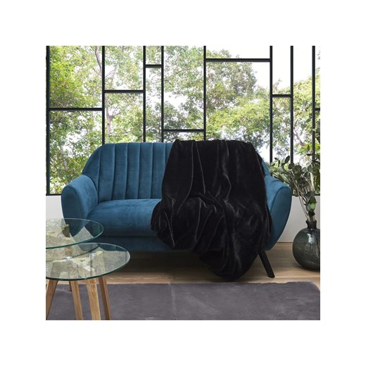 Rétro Chic Pled w kolorze czarnym - 150 x 120 cm ze sklepu Limango Polska w kategorii Narzuty i kapy - zdjęcie 178054889