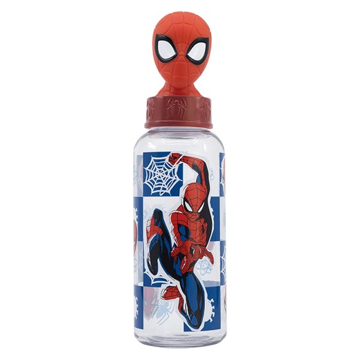 Spiderman Bidon &quot;Spiderman&quot; w kolorze niebiesko-czerwonym - 560 ml ze sklepu Limango Polska w kategorii Naczynia dziecięce - zdjęcie 178055058