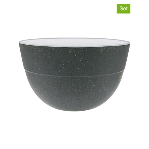 Zak Designs Miski (6 szt.) &quot;Mono&quot; w kolorze antracytowym - Ø 13 cm ze sklepu Limango Polska w kategorii Miski - zdjęcie 178055767