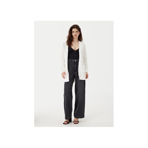 Vila Kardigan Dalo 14097125 Biały Loose Fit Vila XL MODIVO
