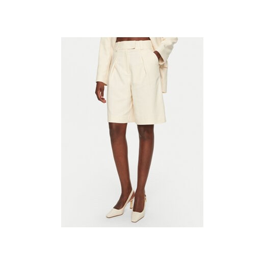 IVY OAK Bermudy Peony Sue IO115171 Beżowy Regular Fit Ivy Oak 36 MODIVO