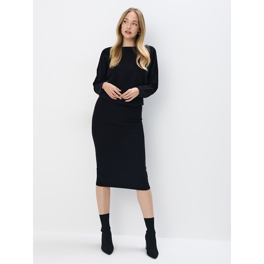 Mohito - Dzianinowy sweter - czarny Mohito L Mohito