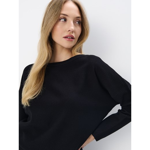 Mohito - Dzianinowy sweter - czarny Mohito S Mohito