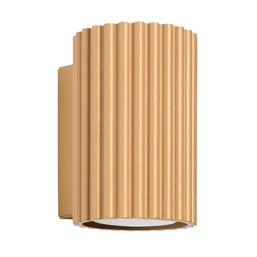 Złoty nowoczesny metalowy kinkiet - D287-Avium Lumes One Size Edinos.pl
