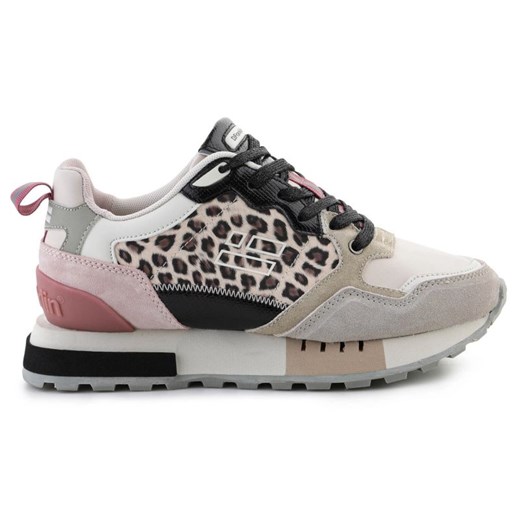 Buty D.Franklin Vibla Zig Flag Leo Beige DFSH378002-BEIG beżowy ze sklepu ButyModne.pl w kategorii Buty sportowe damskie - zdjęcie 178059819