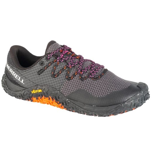 Buty do biegania Merrell Trail Glove 7 J068318 szare ze sklepu ButyModne.pl w kategorii Buty sportowe damskie - zdjęcie 178059828
