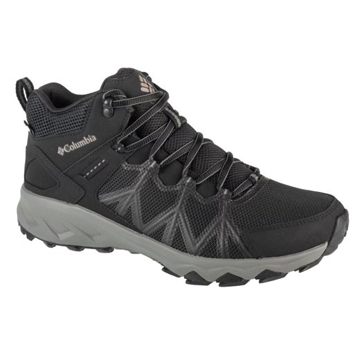 Buty Columbia Peakfreak Ii Mid Outdry 2100691010 czarne z membraną ze sklepu ButyModne.pl w kategorii Buty trekkingowe dziecięce - zdjęcie 178059888