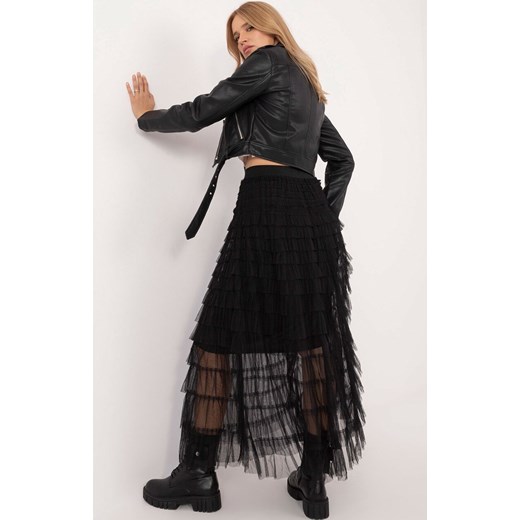Spódnica Factoryprice na wiosnę tiulowa casual 