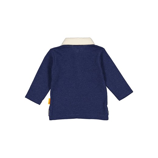 Steiff Koszulka polo w kolorze granatowo-kremowym Steiff 86 wyprzedaż Limango Polska