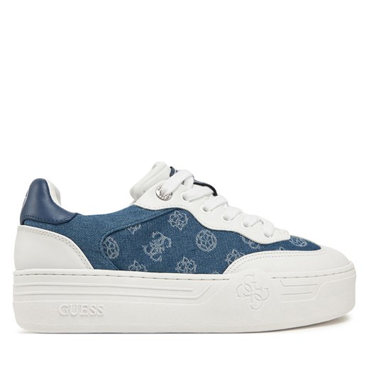 Sneakersy Guess FLPSW2 DEN12 Niebieski ze sklepu eobuwie.pl w kategorii Buty sportowe damskie - zdjęcie 178062138