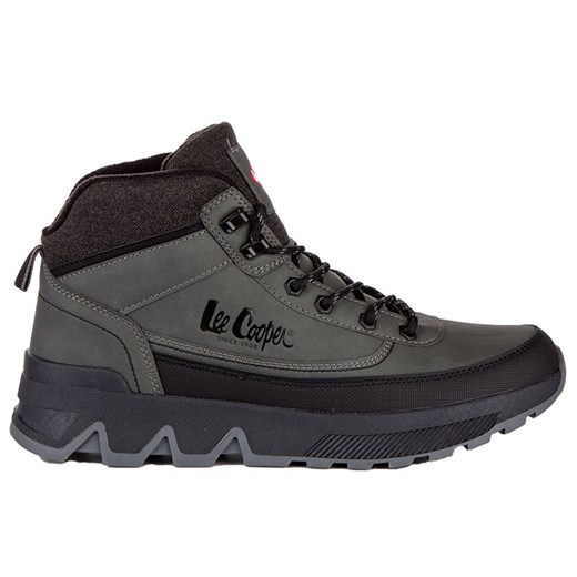 Buty Lee Cooper LCJ-24-01-2951MA - szare ze sklepu streetstyle24.pl w kategorii Buty trekkingowe męskie - zdjęcie 178062615
