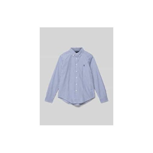 Koszula casualowa o kroju regular fit z kołnierzykiem typu button down ze sklepu Peek&Cloppenburg  w kategorii Koszule chłopięce - zdjęcie 178068615