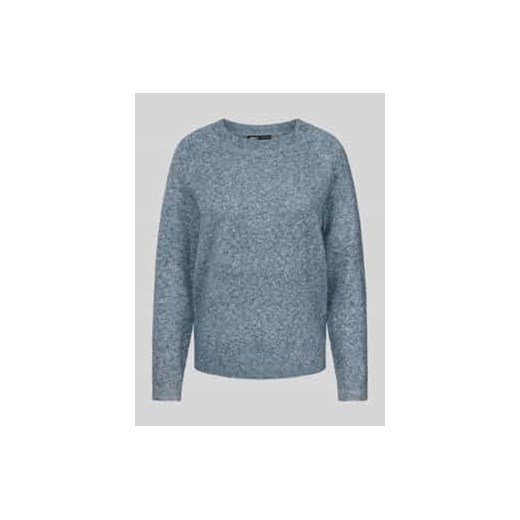 Sweter z dzianiny z okrągłym dekoltem model ‘RICA’ ze sklepu Peek&Cloppenburg  w kategorii Swetry damskie - zdjęcie 178068698