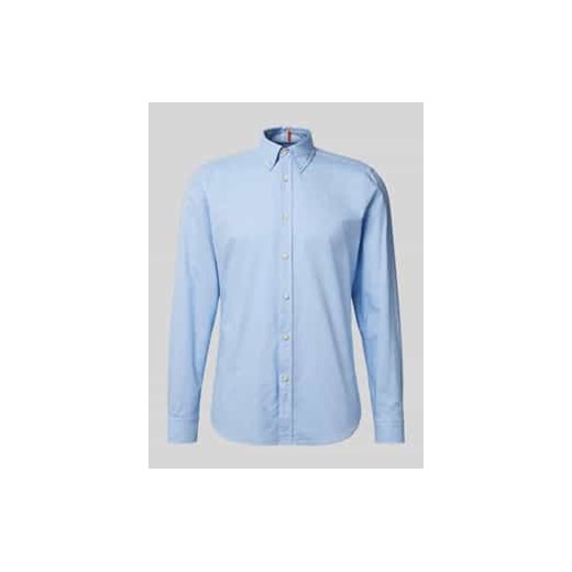 Koszula biznesowa o kroju regular fit z kołnierzykiem typu button down model ‘Rickert’ ze sklepu Peek&Cloppenburg  w kategorii Koszule męskie - zdjęcie 178068876