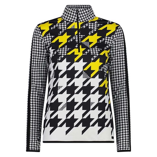 CMP Bluza polarowa w kolorze czarno-biało-żółtym ze sklepu Limango Polska w kategorii Bluzy damskie - zdjęcie 178069139