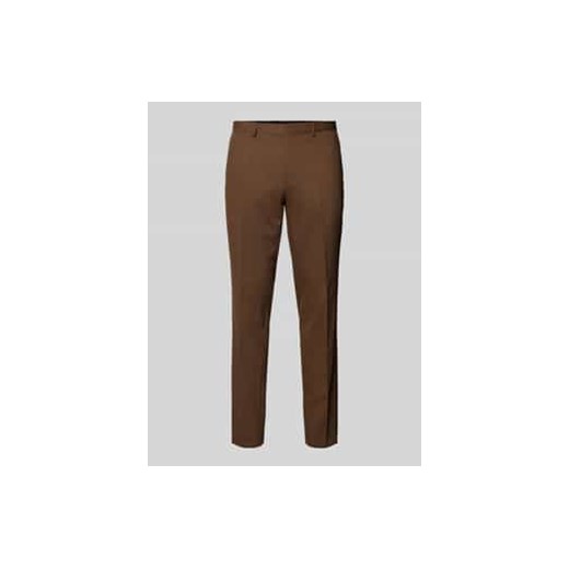 Spodnie do garnituru o kroju slim fit w kant model ‘Hesten’ ze sklepu Peek&Cloppenburg  w kategorii Spodnie męskie - zdjęcie 178069857