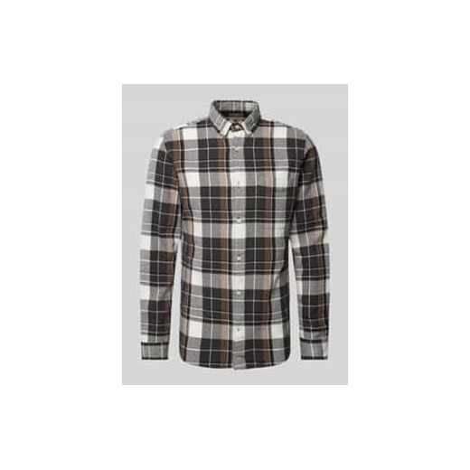 Koszula casualowa o kroju regular fit z kołnierzykiem typu button down model ‘BLUBROOK’ ze sklepu Peek&Cloppenburg  w kategorii Koszule męskie - zdjęcie 178069975
