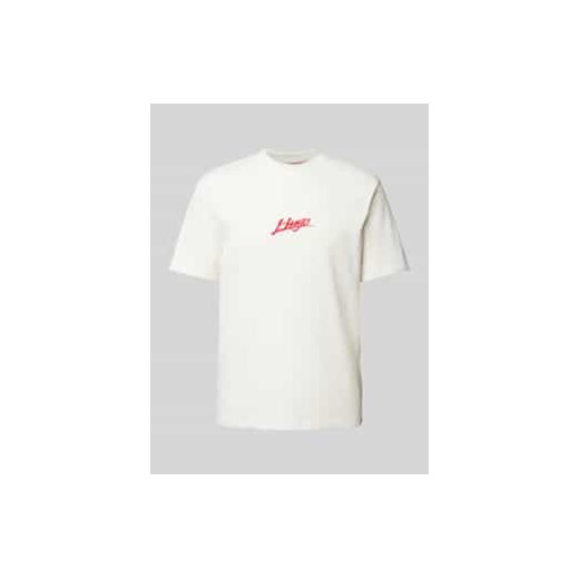 T-shirt o kroju regular fit z okrągłym dekoltem model ‘Dlogotee’ ze sklepu Peek&Cloppenburg  w kategorii T-shirty męskie - zdjęcie 178070015