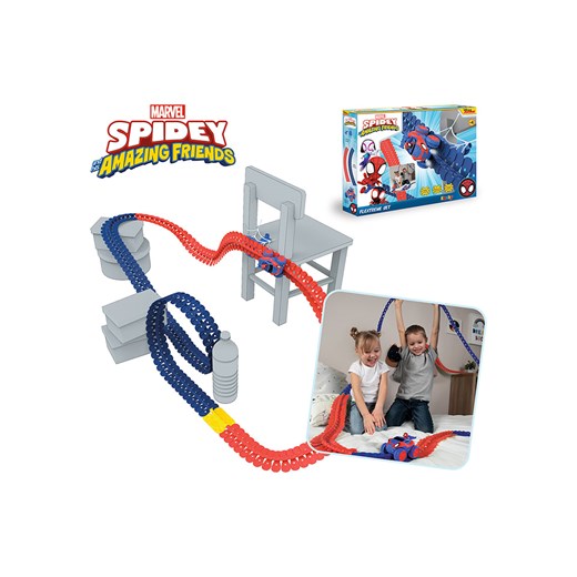 Smoby Zestaw wyścigowy &quot;Spidey FleXtreme&quot; - 4+ onesize promocja Limango Polska