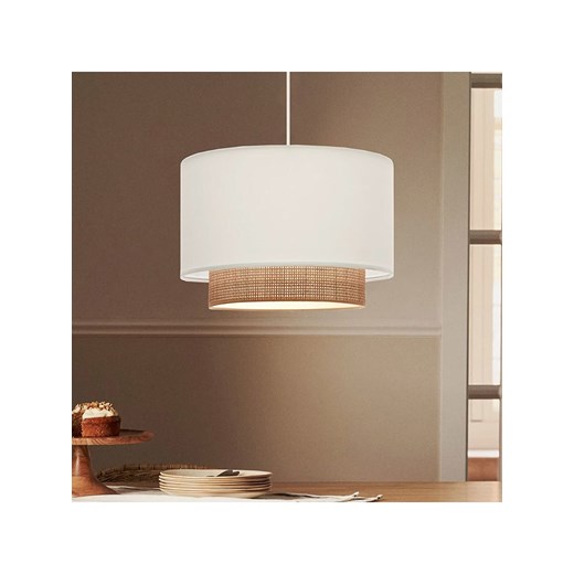 Opviq Lampa wisząca LED w kolorze kremowym - wys. 80 x Ø 30 cm ze sklepu Limango Polska w kategorii Oświetlenie - zdjęcie 178072719