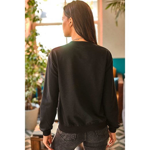 Olalook Bluza w kolorze czarnym Olalook L okazyjna cena Limango Polska