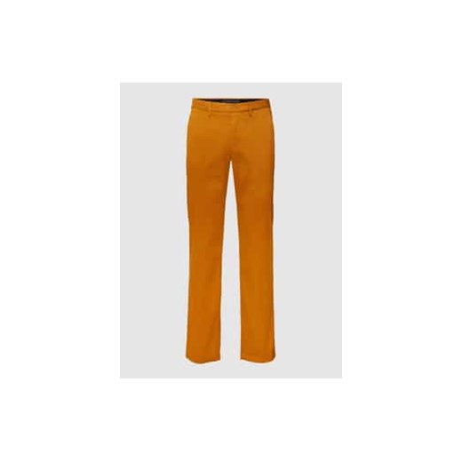 Chinosy z detalem z logo model ‘DENTON CHINO’ ze sklepu Peek&Cloppenburg  w kategorii Spodnie męskie - zdjęcie 178077235