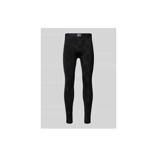 Legginsy z elastycznym paskiem z logo model ‘JOHN’ ze sklepu Peek&Cloppenburg  w kategorii Piżamy męskie - zdjęcie 178077327