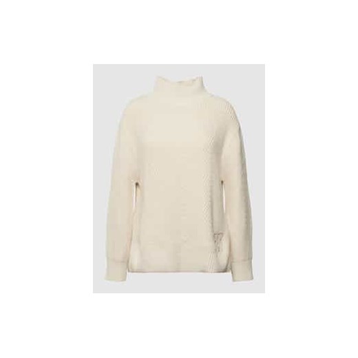 Sweter z dzianiny ze stójką ze sklepu Peek&Cloppenburg  w kategorii Swetry damskie - zdjęcie 178077375