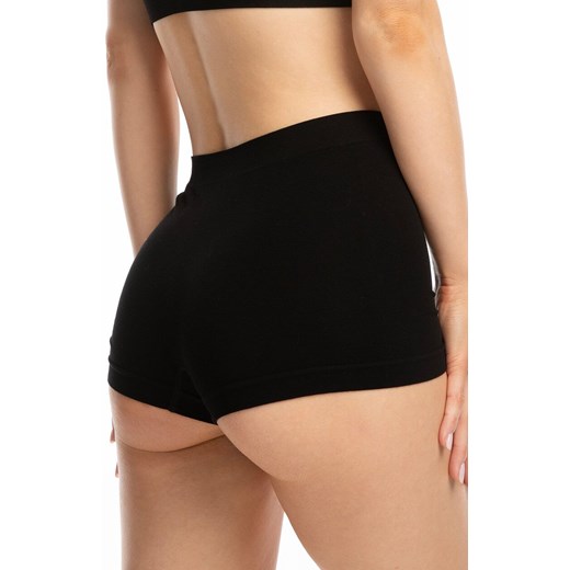 Figi damskie z przedłużoną nogawką czarne Bamboo Boyshorts, Kolor czarny, Rozmiar 2XL, Julimex ze sklepu Primodo w kategorii Majtki damskie - zdjęcie 178078389