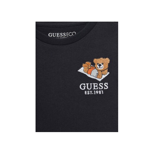 Guess T-Shirt N5GI08 K8HM4 Niebieski Regular Fit Guess 3Y MODIVO