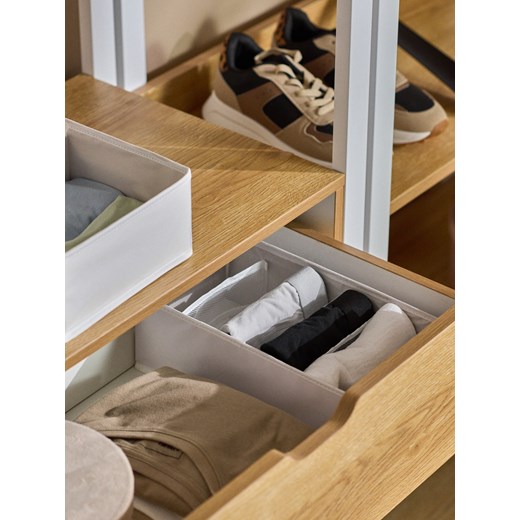 Sinsay - Organizer materiałowy do przechowywania majtek - biały Sinsay One Size Sinsay