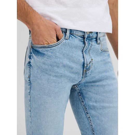Sinsay - Jeansy super skinny - niebieski Sinsay 30 Sinsay
