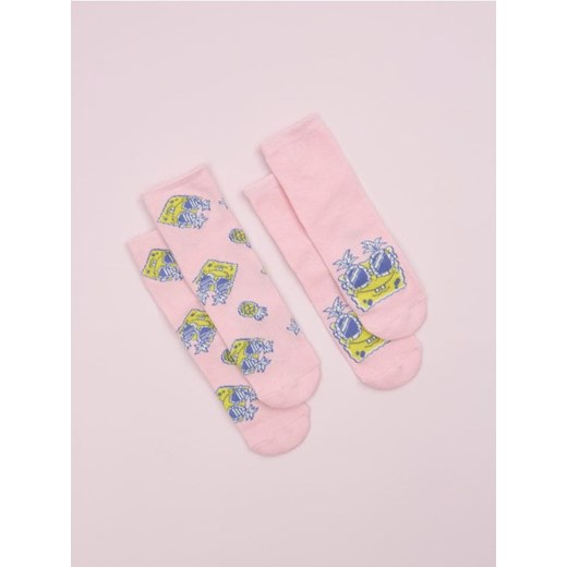 Sinsay - Skarpetki SpongeBob 2 pack - wielobarwny ze sklepu Sinsay w kategorii Skarpetki dziecięce - zdjęcie 178083798