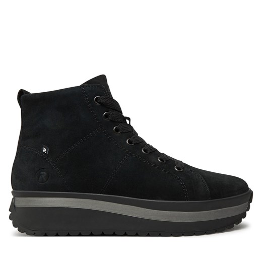 Botki Rieker Revolution Lifestyle W0960-00 Czarny Rieker Revolution Lifestyle 39 eobuwie.pl