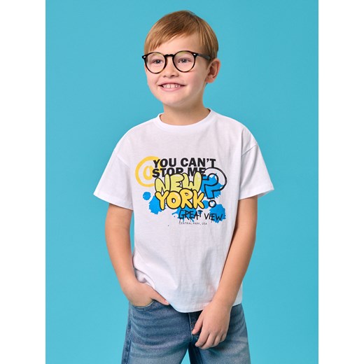 Sinsay - Koszulki 2 pack - biały Sinsay 110 Sinsay