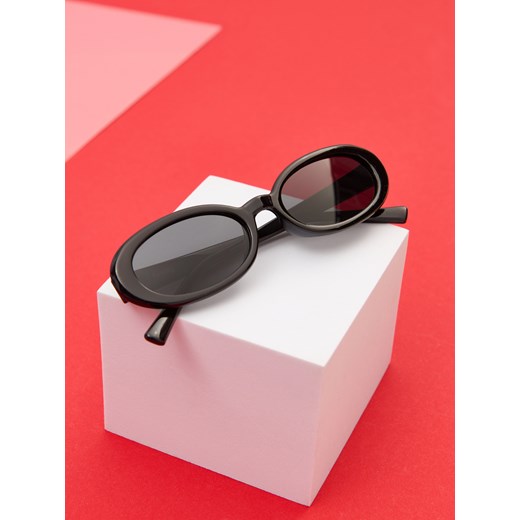 Sinsay - Okulary przeciwsłoneczne - czarny Sinsay One Size Sinsay
