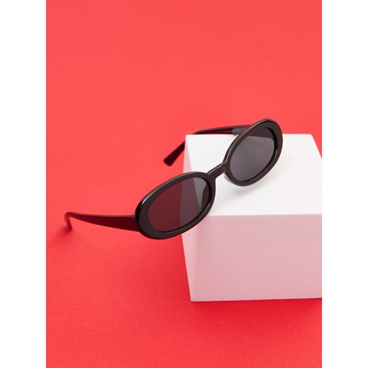 Sinsay - Okulary przeciwsłoneczne - czarny Sinsay One Size Sinsay