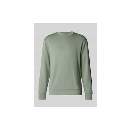 Bluza z prążkowanymi wykończeniami model ‘EMANUEL’ ze sklepu Peek&Cloppenburg  w kategorii Bluzy męskie - zdjęcie 178087847