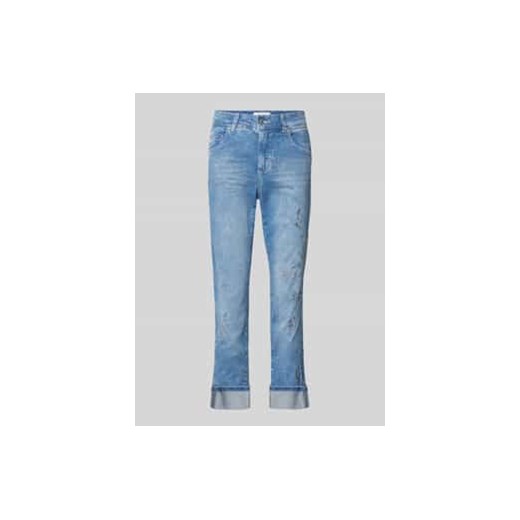 Jeansy o skróconym kroju regular fit model ‘Cici’ ze sklepu Peek&Cloppenburg  w kategorii Jeansy damskie - zdjęcie 178088036