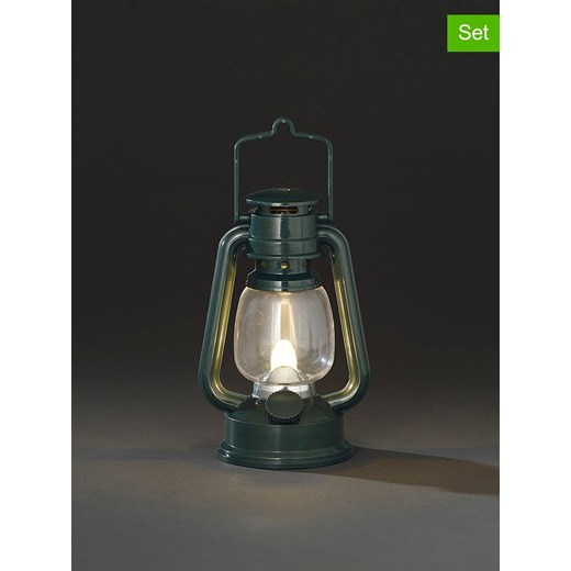 Konstsmide Dekoracja świetlna LED w kolorze zielonym - 10 x 15,5 x 8 cm ze sklepu Limango Polska w kategorii Oświetlenie - zdjęcie 178088496