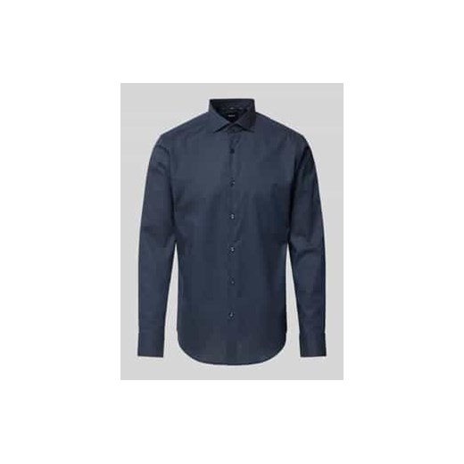 Koszula biznesowa o kroju regular fit z listwą guzikową ze sklepu Peek&Cloppenburg  w kategorii Koszule męskie - zdjęcie 178089159