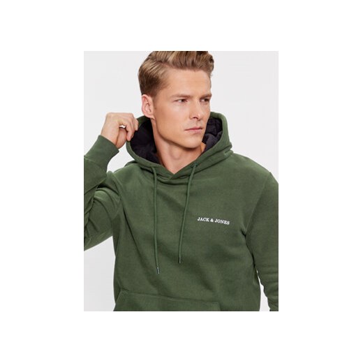 Jack&Jones Bluza 12236159 Zielony Regular Fit L MODIVO