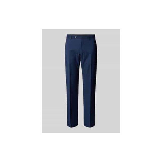 Spodnie do garnituru o kroju regular fit z kantami ze sklepu Peek&Cloppenburg  w kategorii Spodnie męskie - zdjęcie 178090778