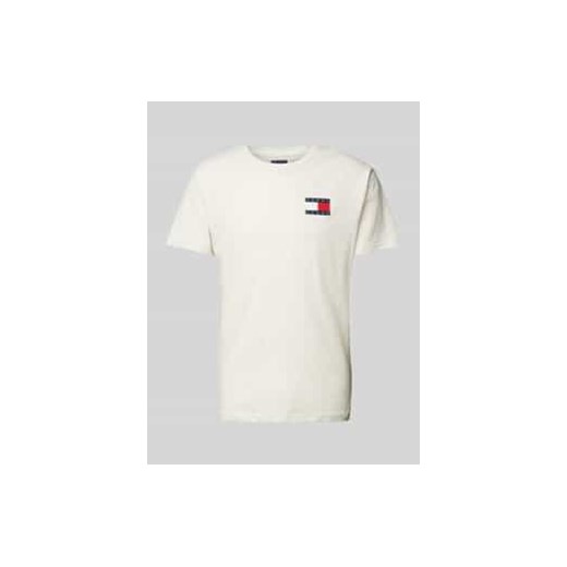 T-shirt z nadrukiem z logo ze sklepu Peek&Cloppenburg  w kategorii T-shirty męskie - zdjęcie 178090789