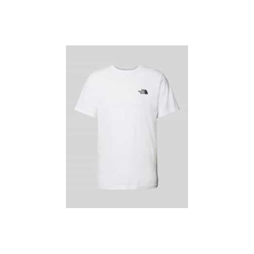T-shirt z nadrukiem z logo model ‘SIMPLE DOME’ ze sklepu Peek&Cloppenburg  w kategorii T-shirty męskie - zdjęcie 178090795