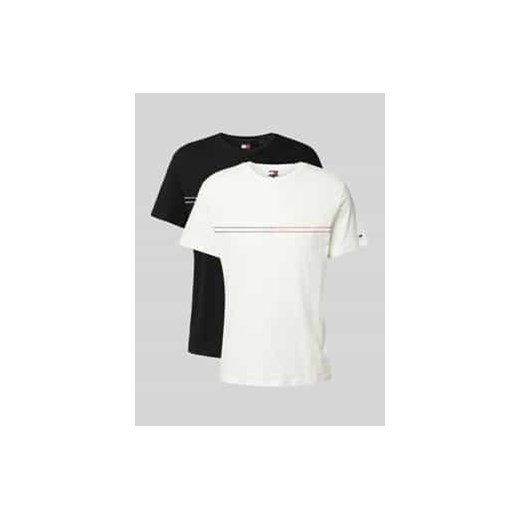 T-shirt z nadrukiem z logo ze sklepu Peek&Cloppenburg  w kategorii Podkoszulki męskie - zdjęcie 178090826