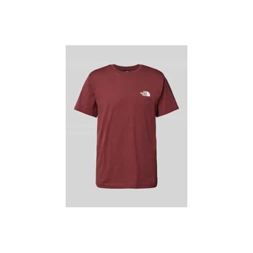 T-shirt z nadrukiem z logo model ‘SIMPLE DOME’ ze sklepu Peek&Cloppenburg  w kategorii T-shirty męskie - zdjęcie 178090837